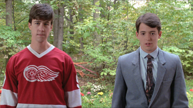 Alan Ruck Matthew Broderick staring Ferris Bueller's Day Off