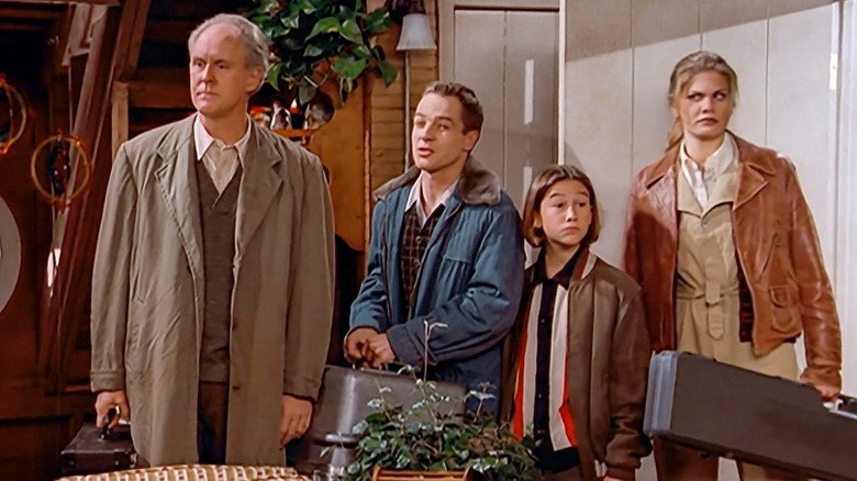 John Lithgow, French Stewart, Joseph Gordon-Levitt, and Kristen Johnston in 3rd Rock from the Sun