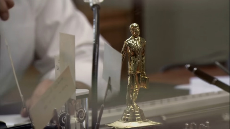The Dundie Award from the opening of The Office