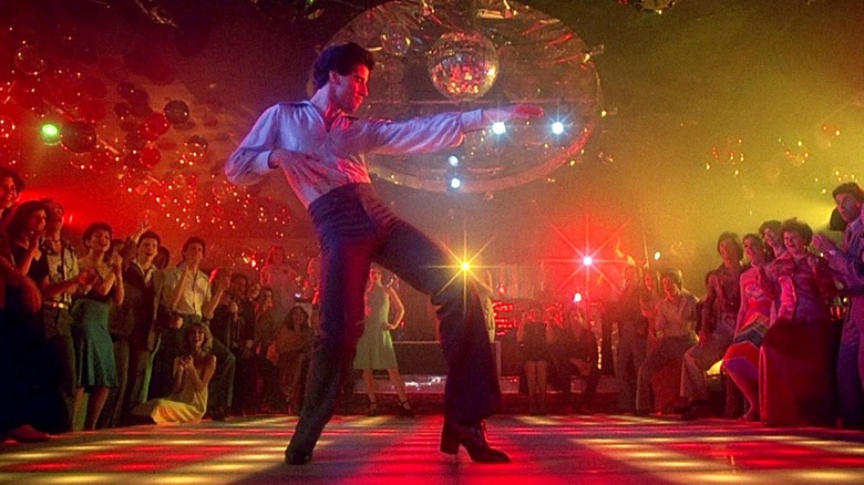 Saturday Night Fever solo dance scene