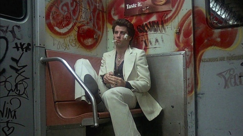 Saturday Night Fever subway Tony Manero