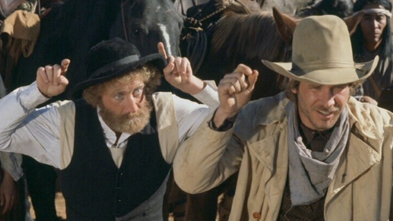 Gene Wilder, Harrison Ford in The Frisco Kid