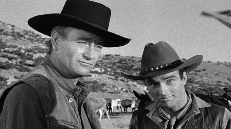 John Wayne Montgomery Clift Red River