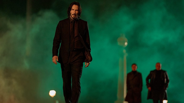 Keanu Reeves as John Wick in John Wick: Chapter 4