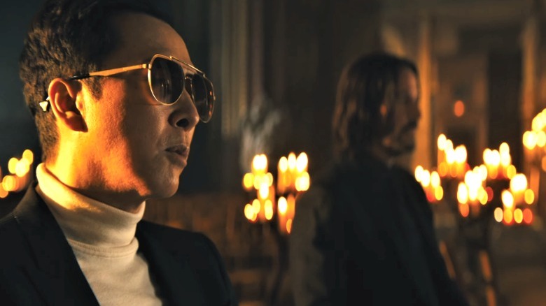 John Wick 4 Donnie Yen in church