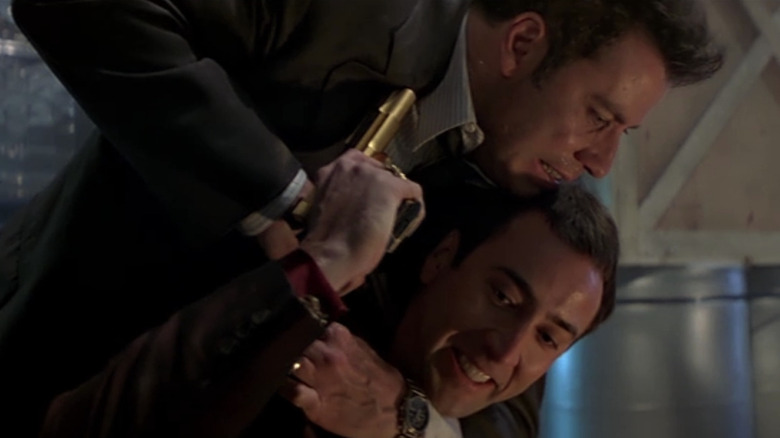 John Travolta and Nicolas Cage in Face/Off