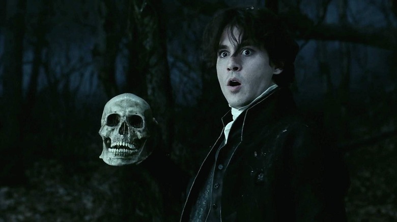 Johnny Depp starred as Ichabod Crane in Tim Burton's "Sleepy Hollow" just a year before "American Psycho"