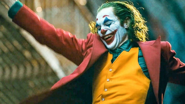 Joaquin Phoenix dancing in Joker