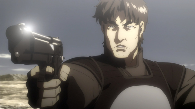 Homem de Ferro Ascensão de Technovore anime Punisher