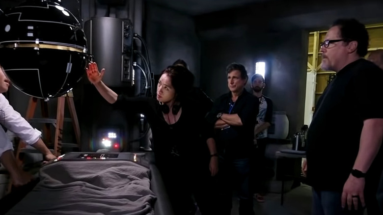 Deborah Chow and Jon Favreau shooting The Mandalorian (from an AFI video interview with Favreau)