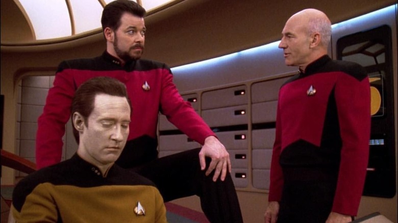 Star Trek: Die nächste Generation Riker Data Picard