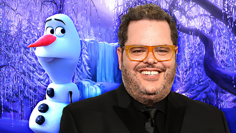 Olaf de Frozen e Josh Gad