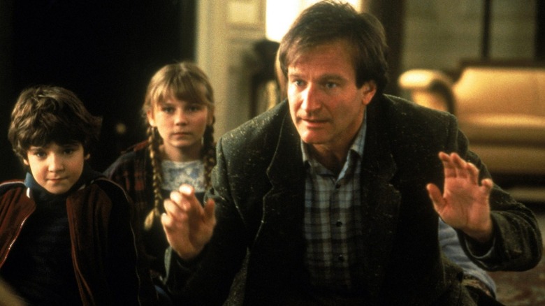 Jumanji Robin Williams, Kirsten Dunst, Bradley Pierce