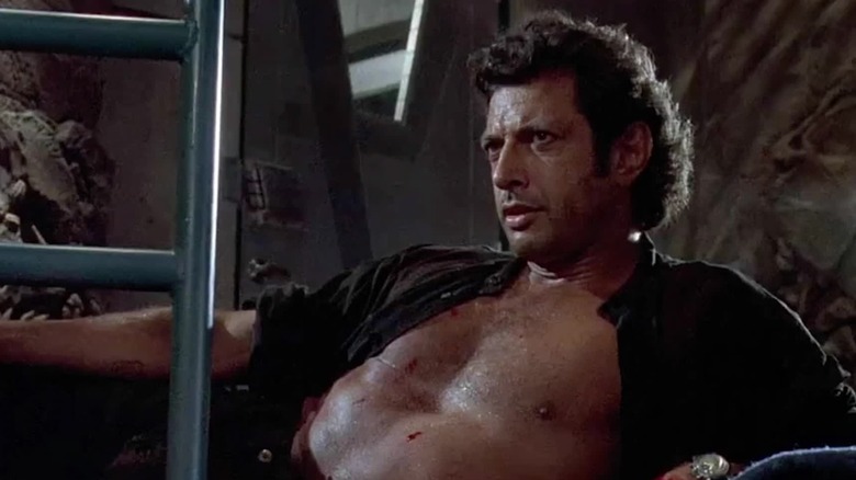 Jurassic Park shirtless Jeff Goldblum