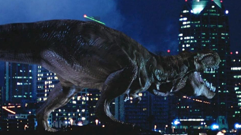 T-Rex in "The Lost World"