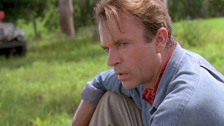 Sam Neill as Dr. Alan Grant in "Jurassic Park"