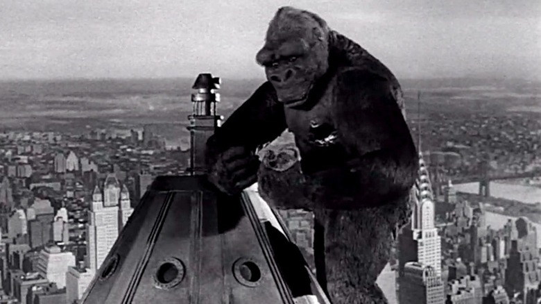 King Kong on top of the Empire State Building