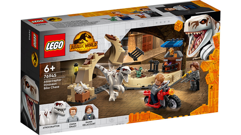 LEGO® Jurassic World Atrociraptor Dinosaur: Bike Chase