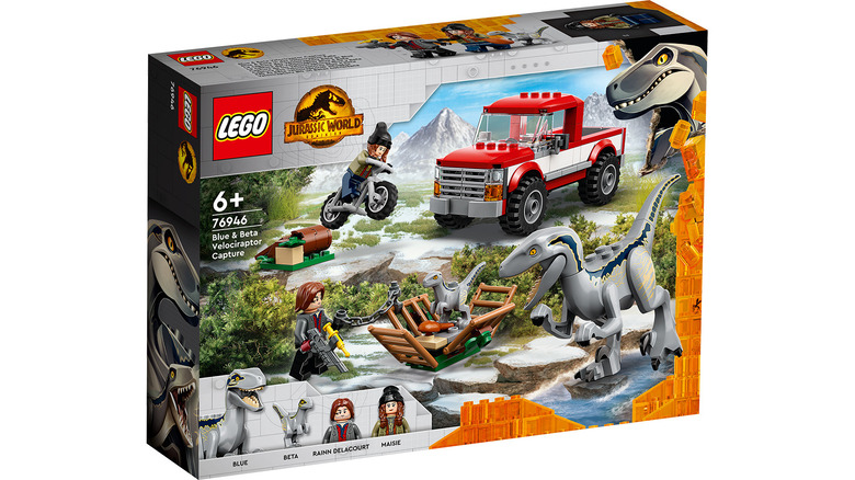 LEGO® Jurassic World Blue & Beta Velociraptor Capture