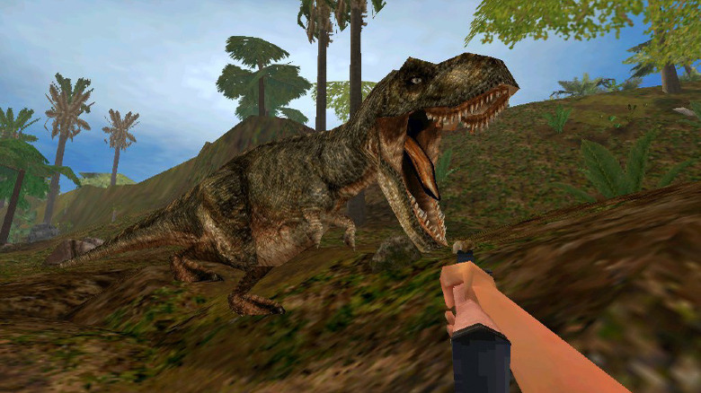 The T-Rex in Jurassic Park: Trespasser