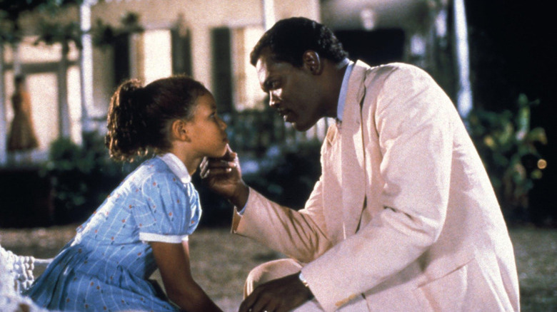 Jurnee Smollett and Samuel L. Jackson in Eve's Bayou