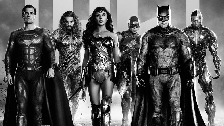 Zack Snyder's Justice League team poster 