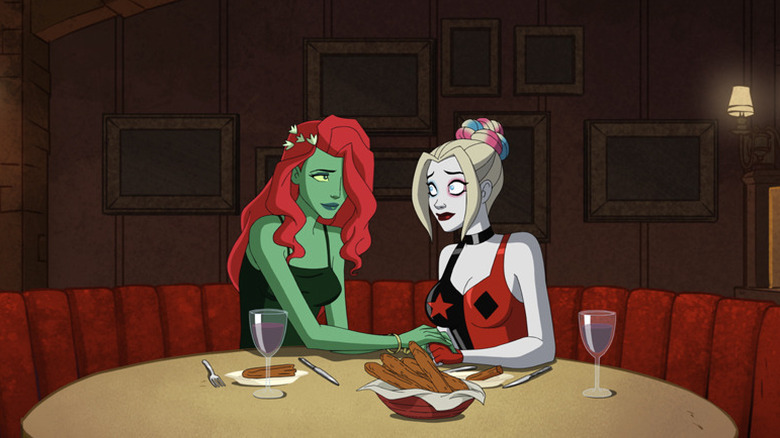 Harley and Ivy in Harley Quinn