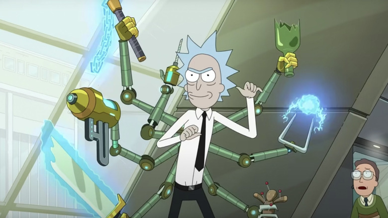 Rick Sanchez in Rick and Morty