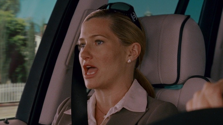 Kathryn Hahn as Alice singing in a car in Step Brothers