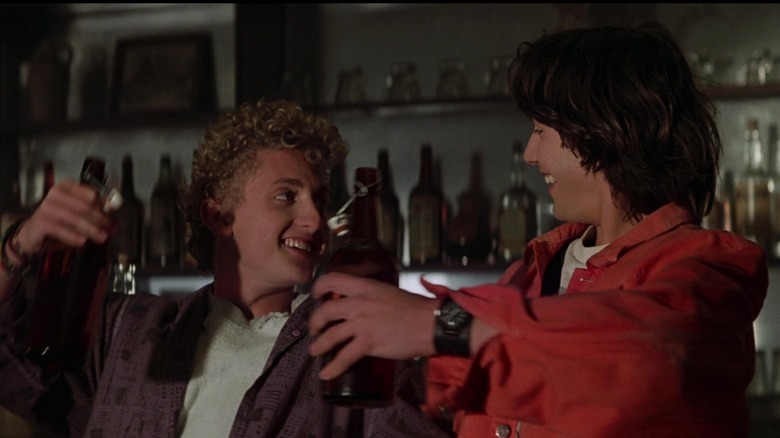 Alex Winter and Keanu Reeves in Bill & Ted's Excellent Adventure