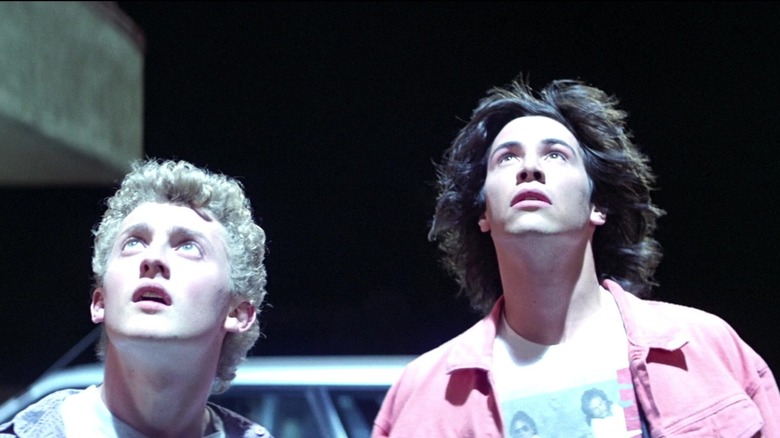 Alex Winter and Keanu Reeves in Bill & Ted's Excellent Adventure