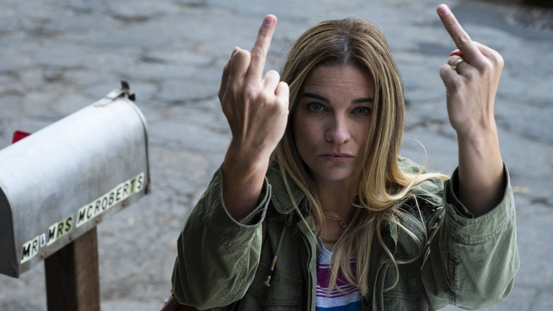 Annie Murphy as Allison McRoberts in Kevin Can F*** Himself