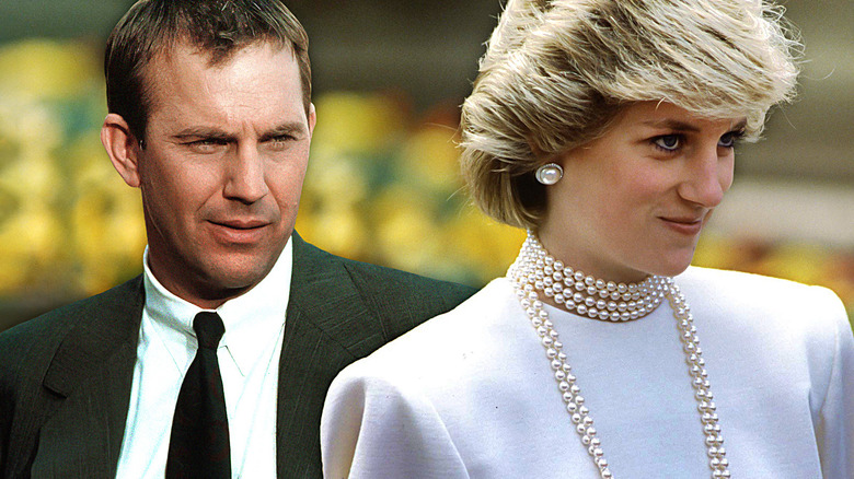 Kevin Costner and Diana Spencer in The Bodyguard sequel that never was