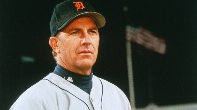 Kevin Costner as Billy Chapel takes the mound in For Love of the Game