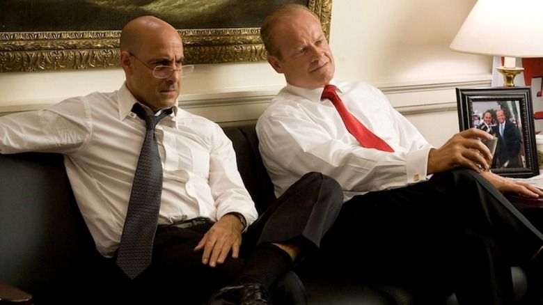 Stanley Tucci and Kelsey Grammer in Swing Vote