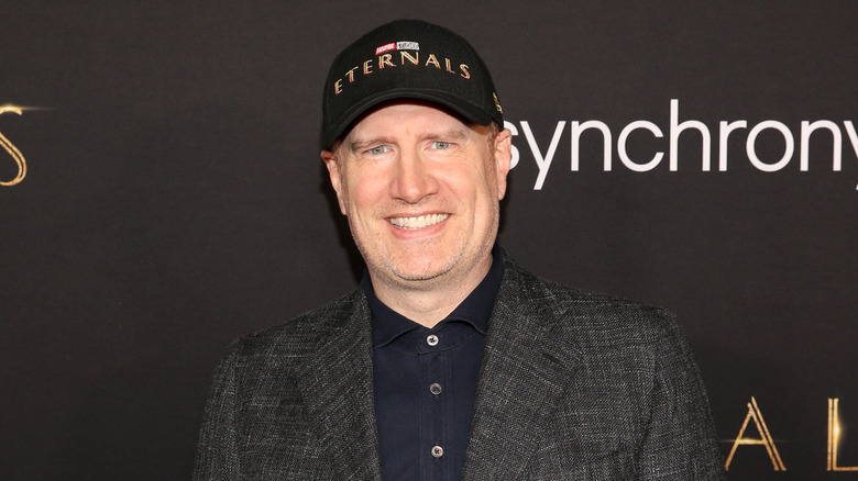 Kevin Feige at the premiere of Marvel's Eternals