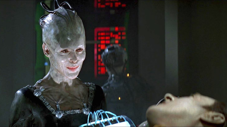 Alice Krige und Brent Spiner in Star Trek: First Contact 