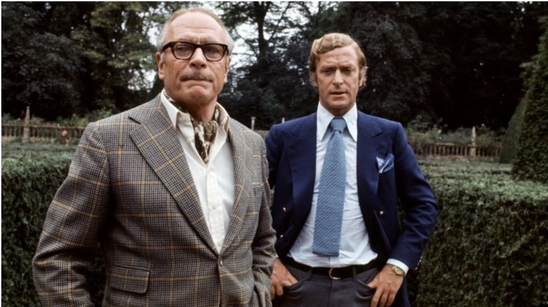Sir Laurence Olivier Michael Caine Side By Side Sleuth