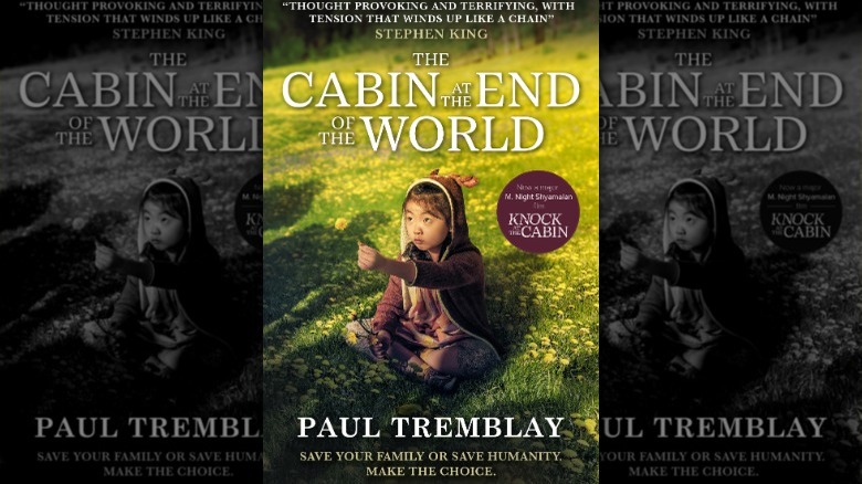 Tie-in cover for The Cabin at the End of the World 