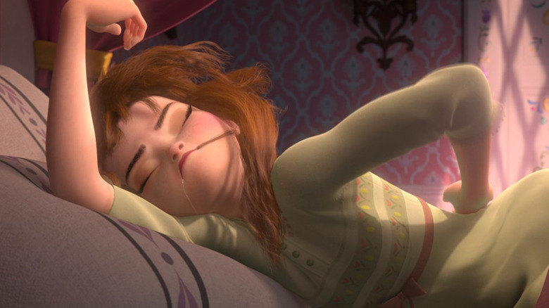 Frozen Anna Bedhead Drool