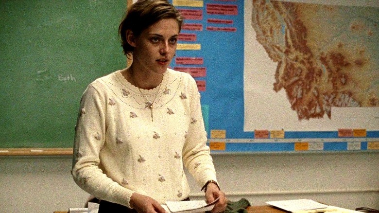 Kristen Stewart teaches class in Certain Women