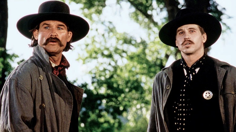 Wyatt Earp and Doc Holliday plan their next move in Tombstone