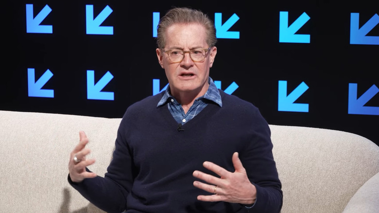 Kyle Maclachlan em conversa com Reece Feldman no estúdio SXSW