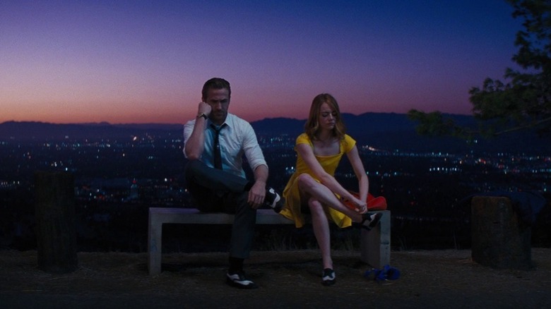 Ryan Gosling, Emma Stone in A Lovely Night