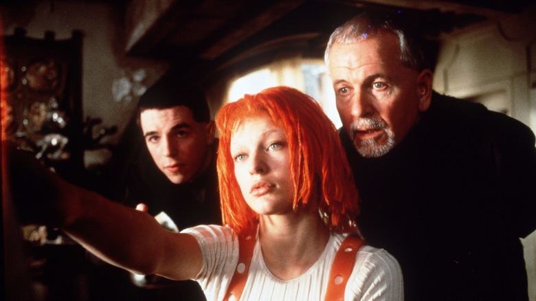 Leeloo and The Priest in The Fifth Element