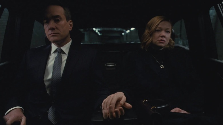 Sarah Snook and Matthew MacFadyen in Succession