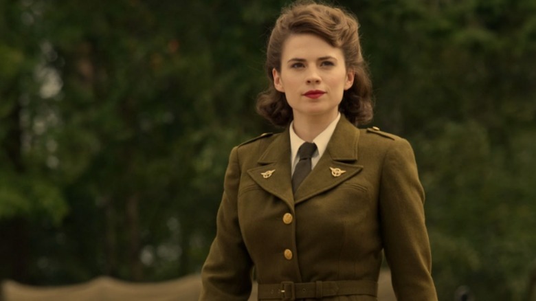 Hayley Atwell as Peggy Carter in Captain America: The First Avenger