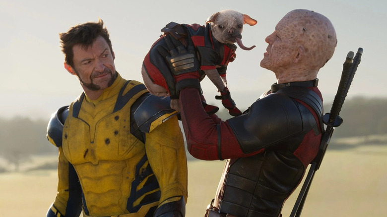 Deadpool & Wolverine with Dogpool in The Void