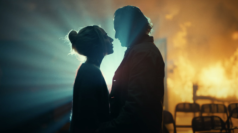 Joaquin Phoenix and Lady Gaga in Joker: Folie à Deux