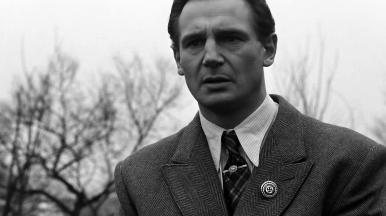 Liam Neeson as Oskar Schindler in Schindler's List